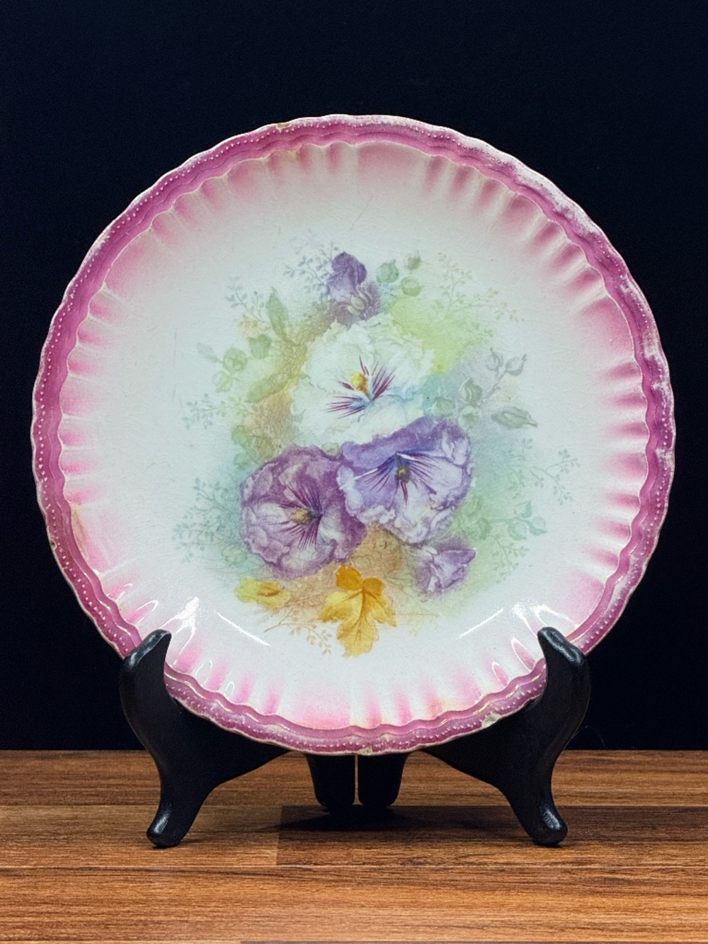 Royal Bonn Franz Anton Mehlem Germany Decorative Floral Plate